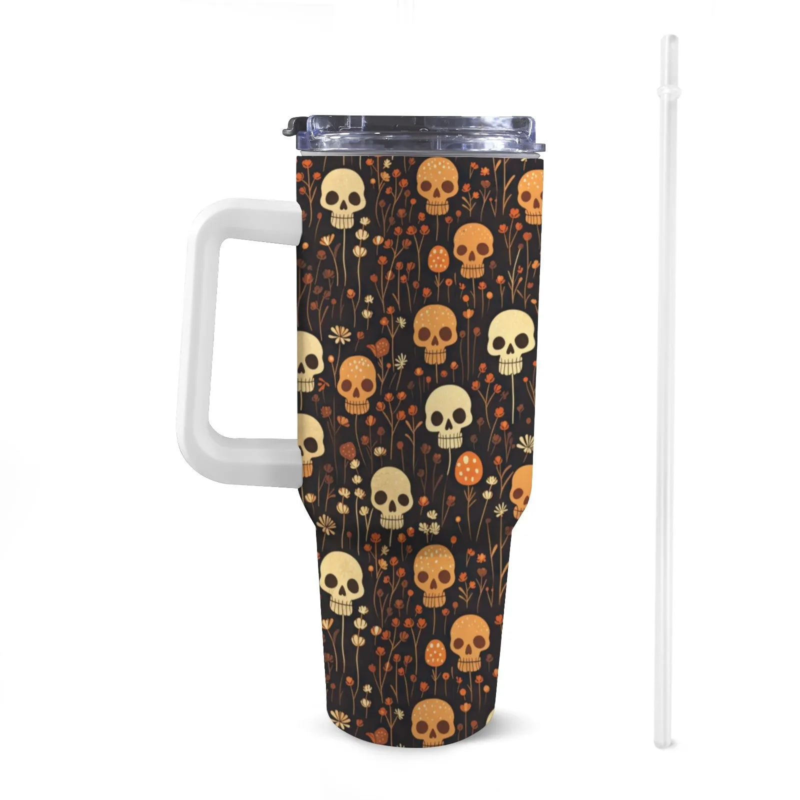 1.2 litre Stainless Steel Insulated Travel Cup Water Bottle – Halloween Edition