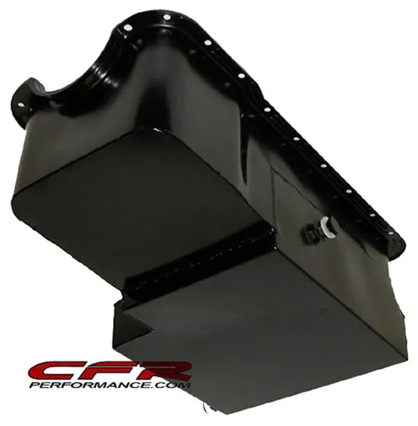 1988-96 FORD SMALL BLOCK 351W WINDSOR IMCA CIRCLE TRACK RACING OIL PAN - BLACK