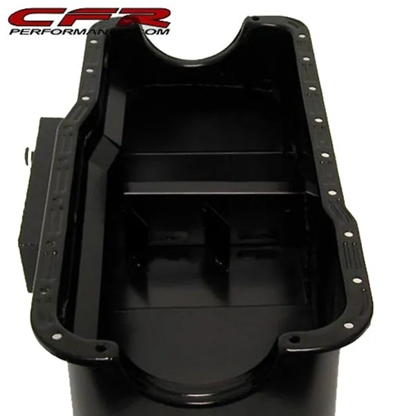 1988-96 FORD SMALL BLOCK 351W WINDSOR IMCA CIRCLE TRACK RACING OIL PAN - BLACK