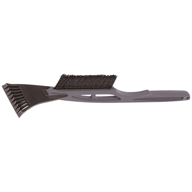 22" Economy Snow Brush & Ice Scraper with 4" Bear Claw Blade - Dual-Function Design, Ergonomic Handle, ABS & Polypropylene Materials - Ideal Snow Removal Tool for Cars, Trucks, SUVs, & Vans