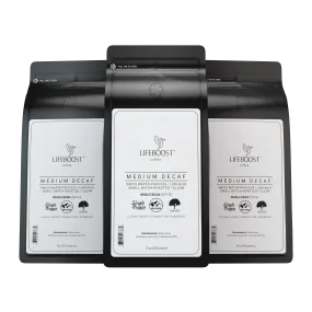 3x Medium Roast Decaf - Subscribe & Save