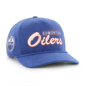 '47 Brand Men's NHL Edmonton Oilers Double Header Chord Hitch RF Cap