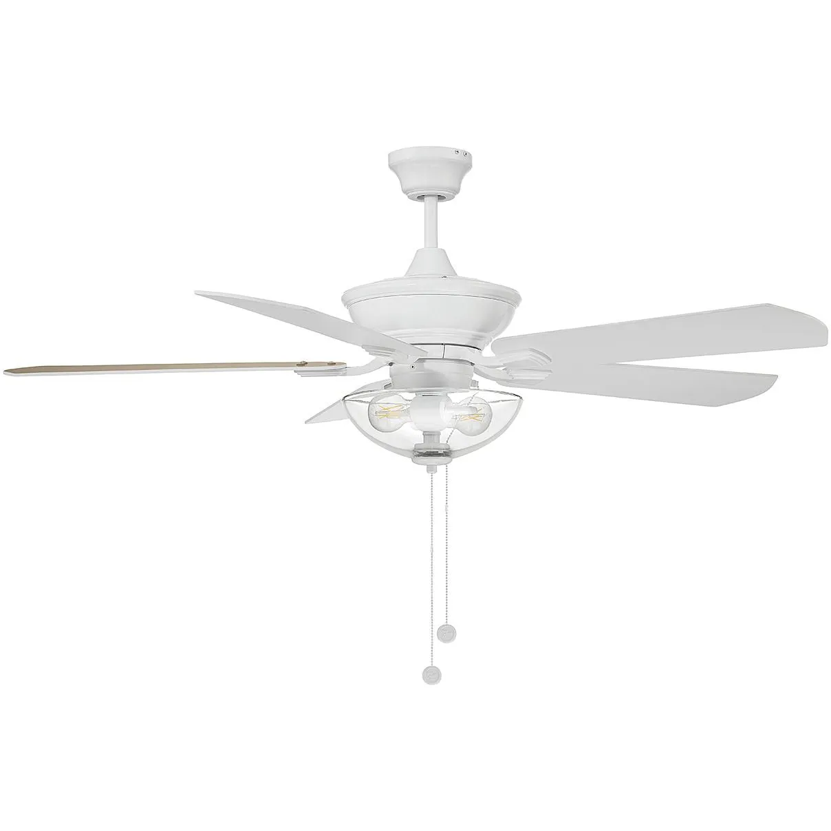 52" 2-Light Outdoor Ceiling Fan