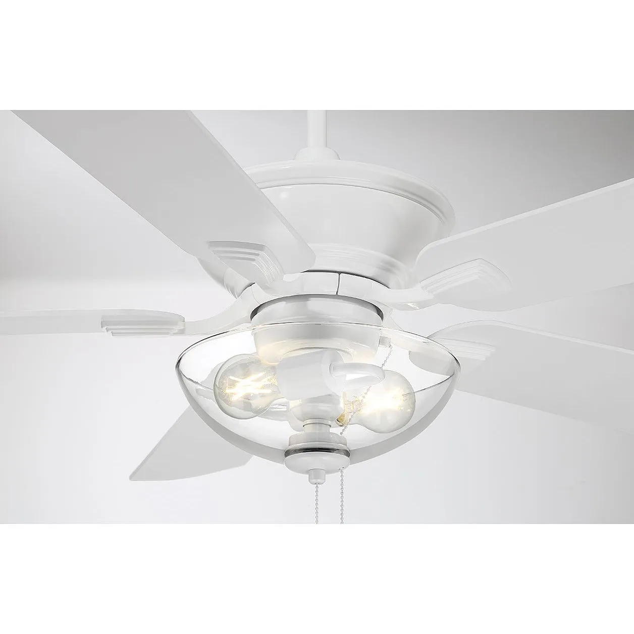 52" 2-Light Outdoor Ceiling Fan