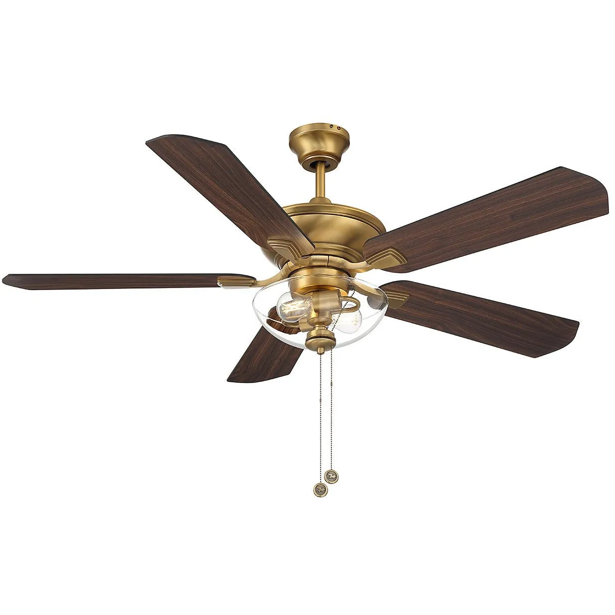 52" 2-Light Outdoor Ceiling Fan