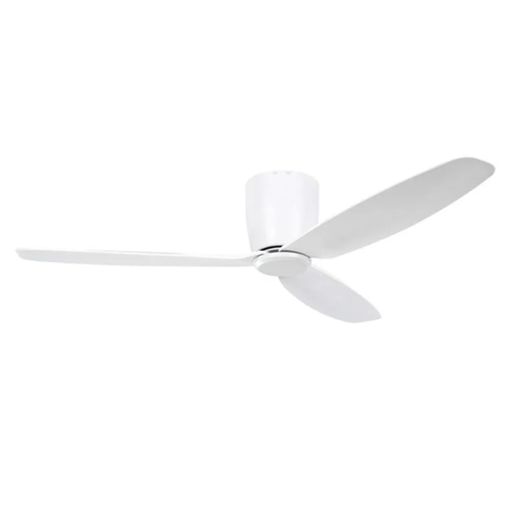 52" Seacliff DC Ceiling Fan in White, Black, Gessami Oak or Light Walnut