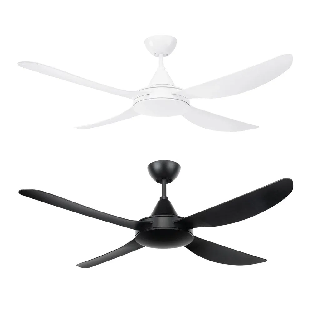 52" Vector DC Ceiling Fan White, Black 22689/XX Brilliant Lighting