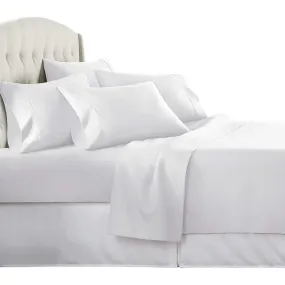 600-TC EGYPITAN COTTON SHEET SET KING SIZE WHITE COLOR