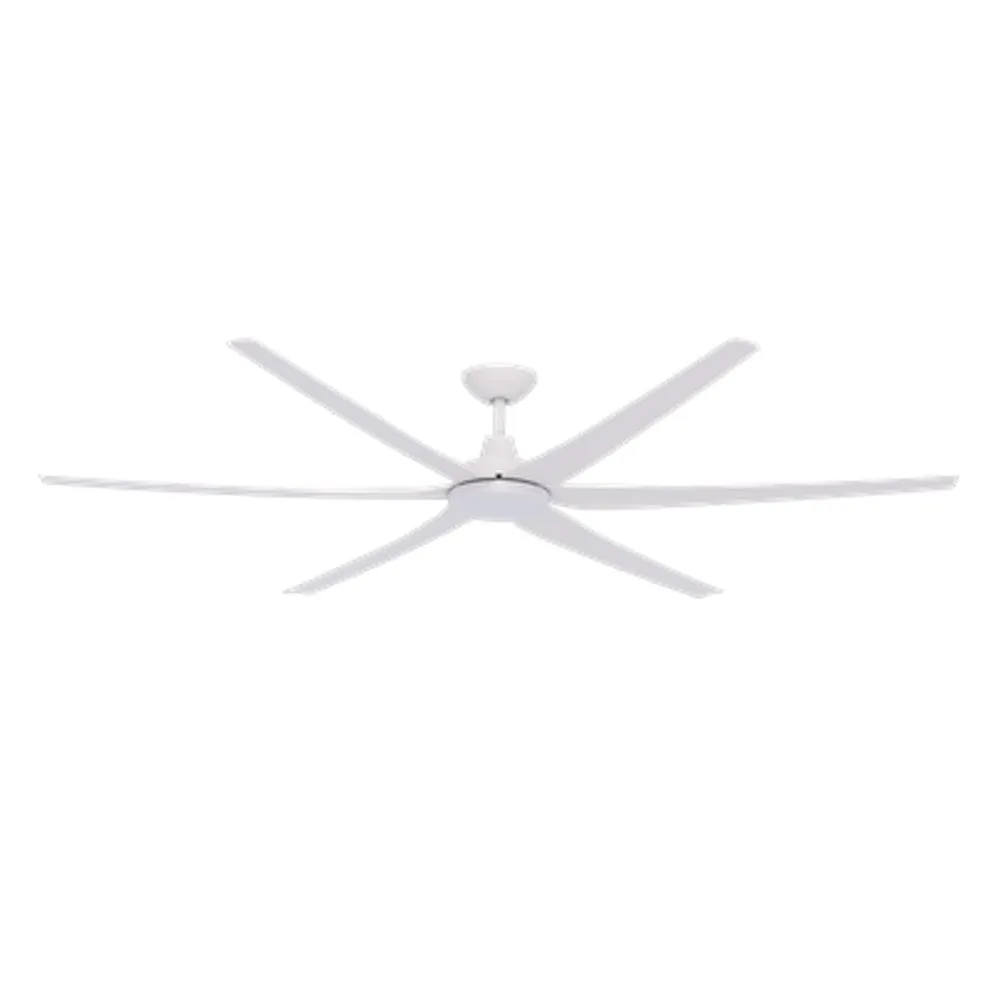 80" Glide DC Ceiling Fan White, Black 60156, 60157 Domus Lighting