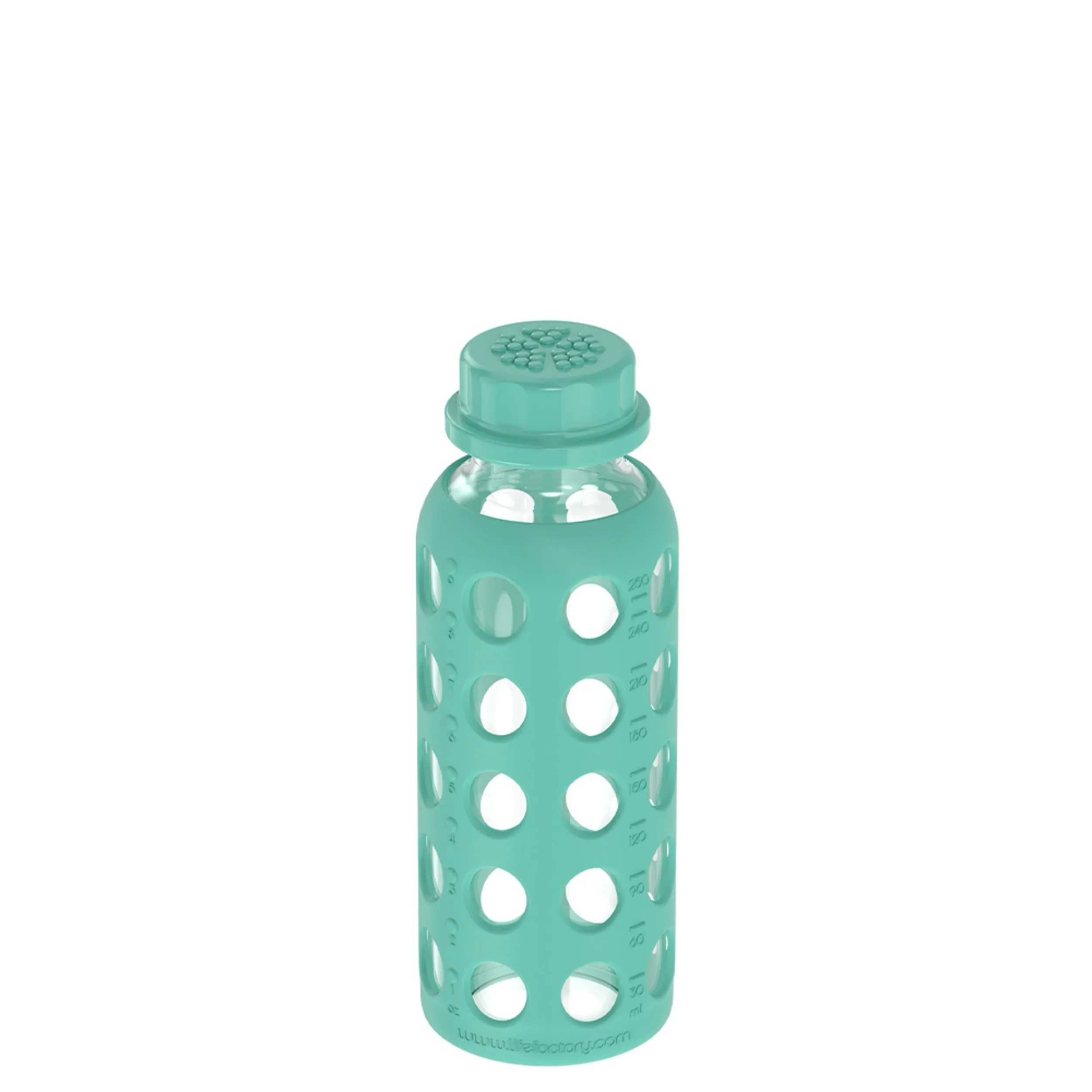 9oz Glass Baby Bottle Flat Cap