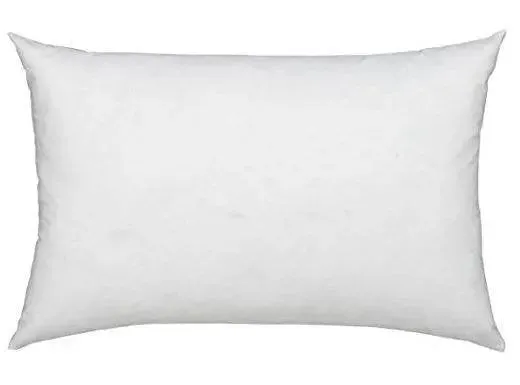 9x20 or 20x9 | Indoor Outdoor Down Alternative Hypoallergenic Polyester Pillow Insert | Quality Insert | Throw Pillow Insert | Pillow Form