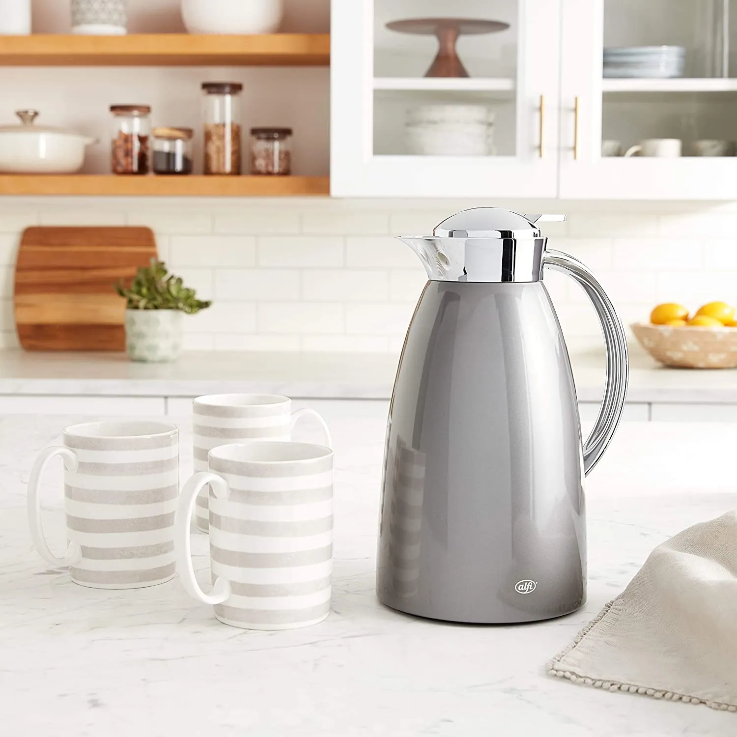 Alfi Gusto Glass Vacuum Thermal Dispenser Carafe – Space Grey