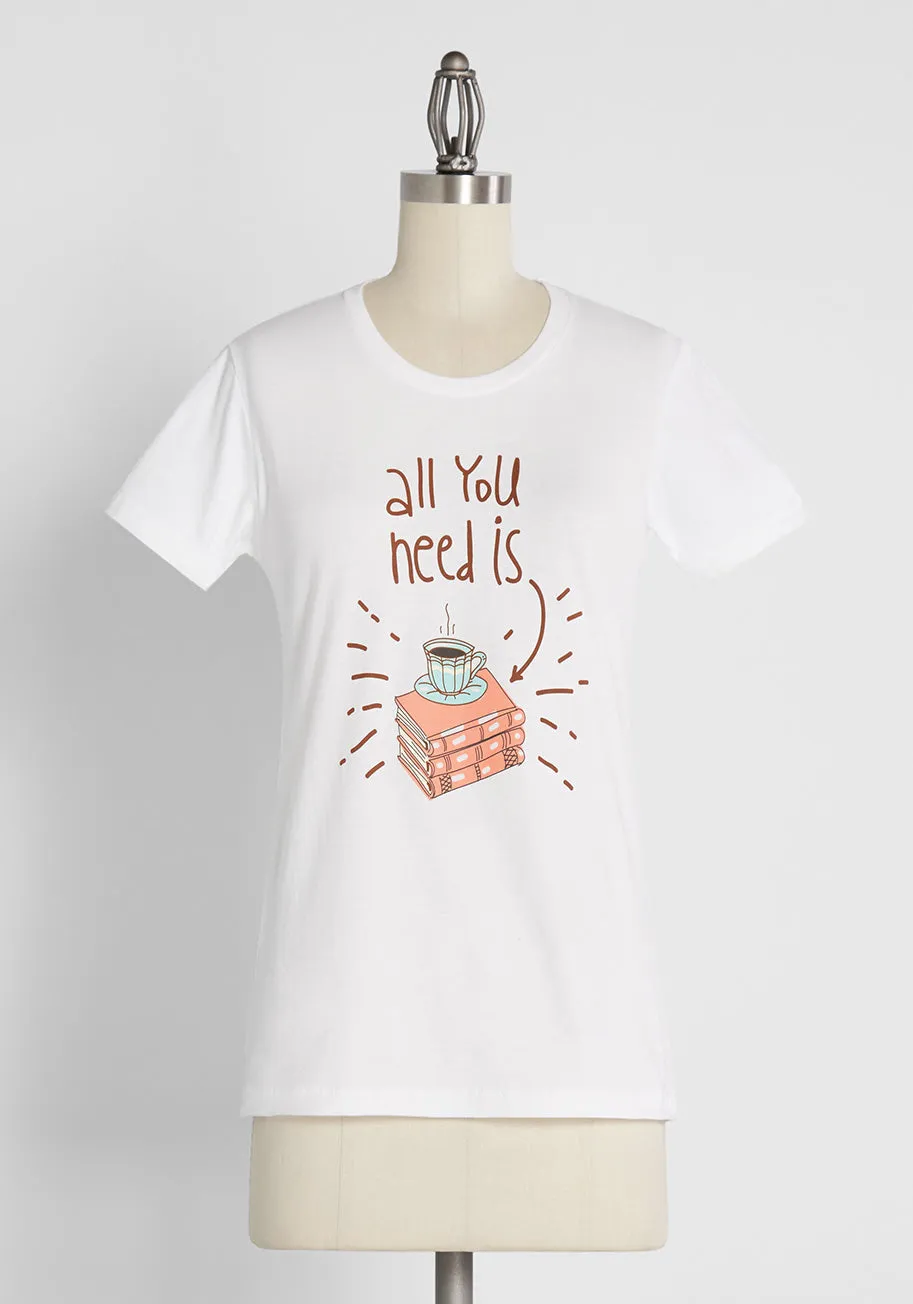 All You Read is Love Graphic Tee