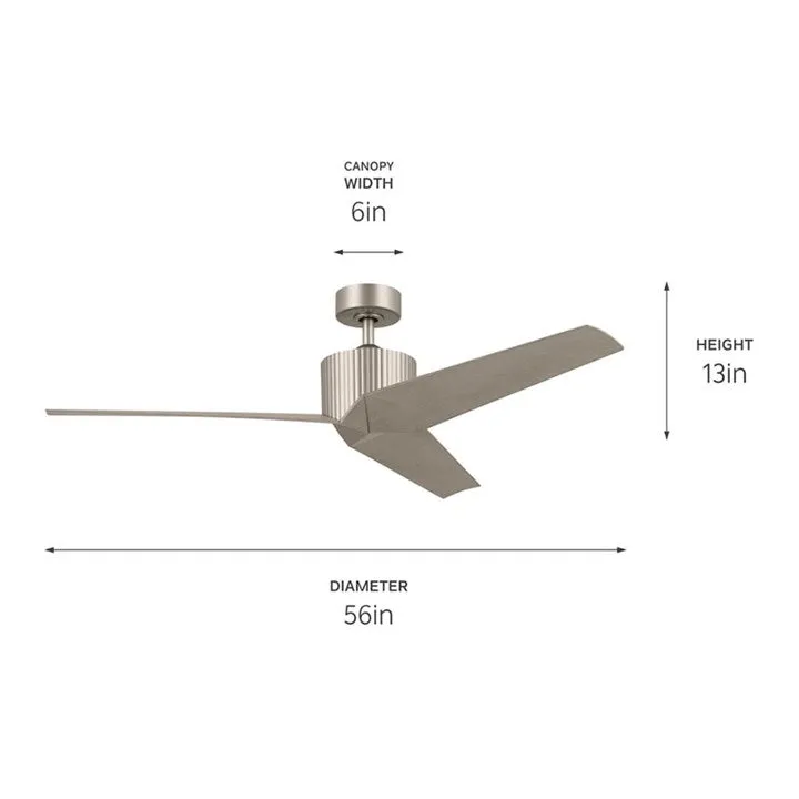 Almere 56" 3-Blade Indoor Ceiling Fan