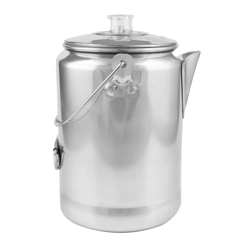 Aluminum Coffee Pot - 9 Cup