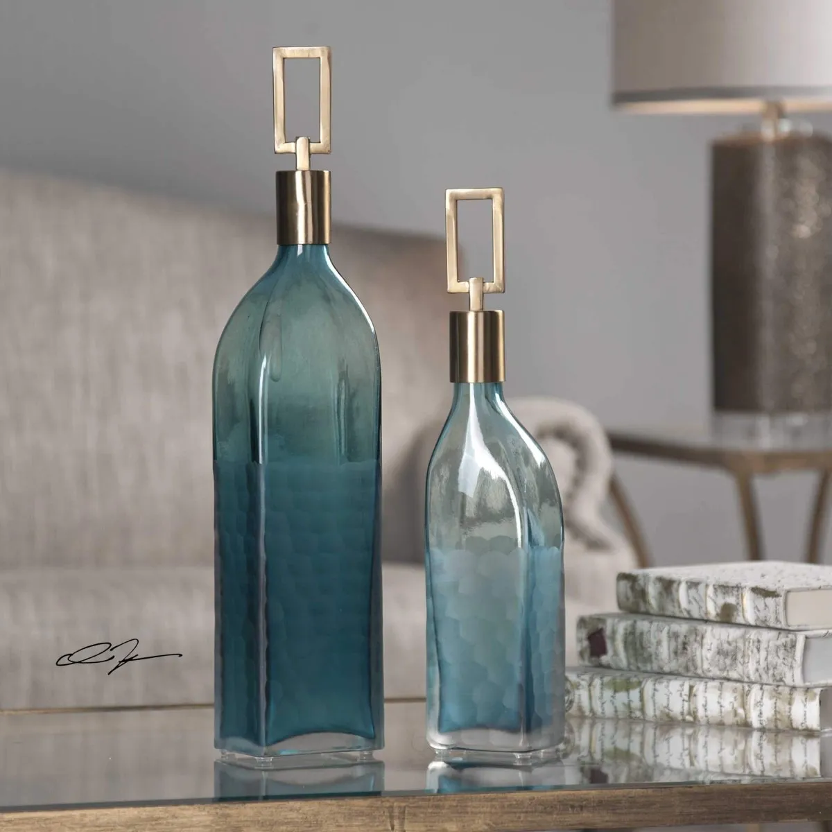 Annabella Decorative Glass Bottles