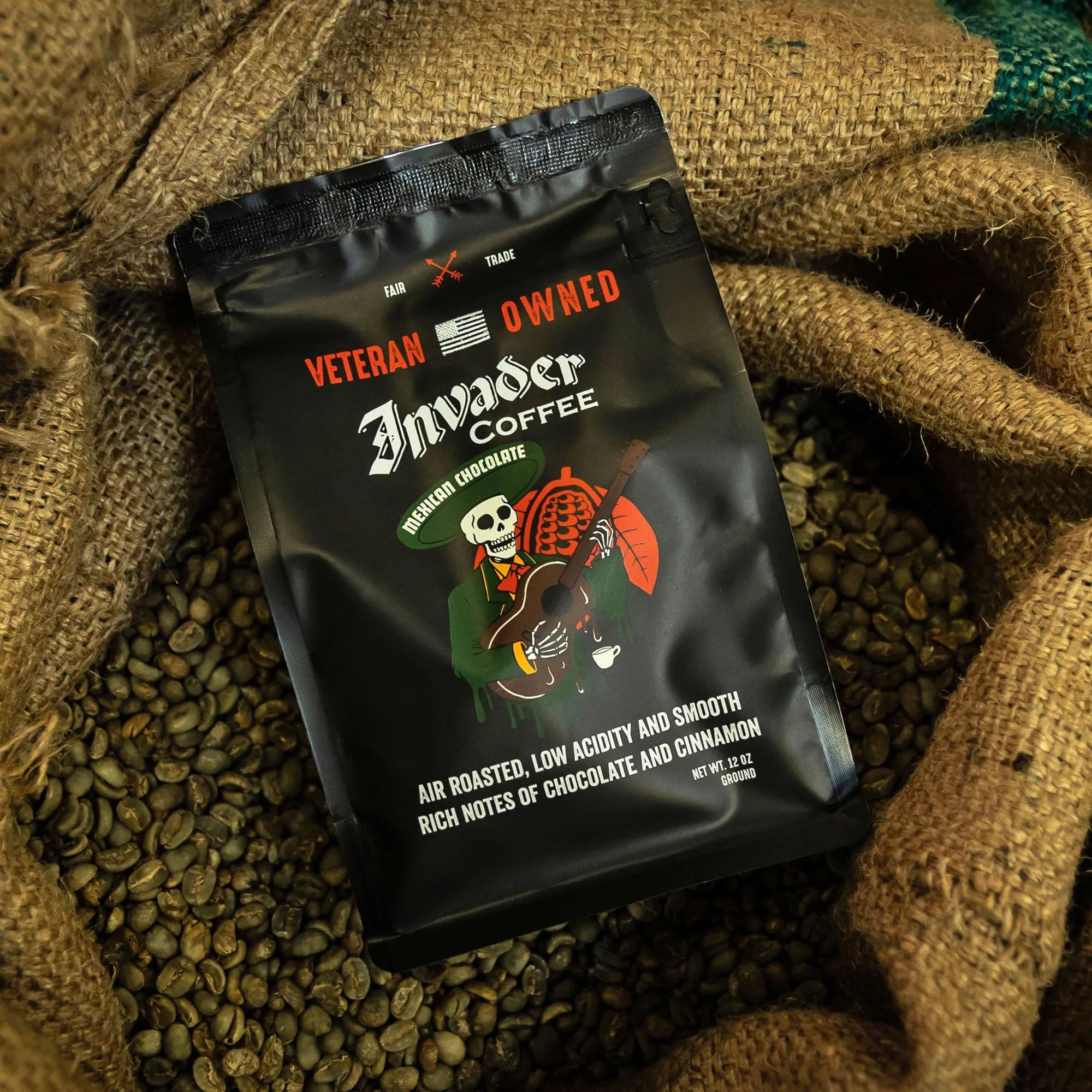 Authentic Mexican Chocolate Blend by Invader Coffee