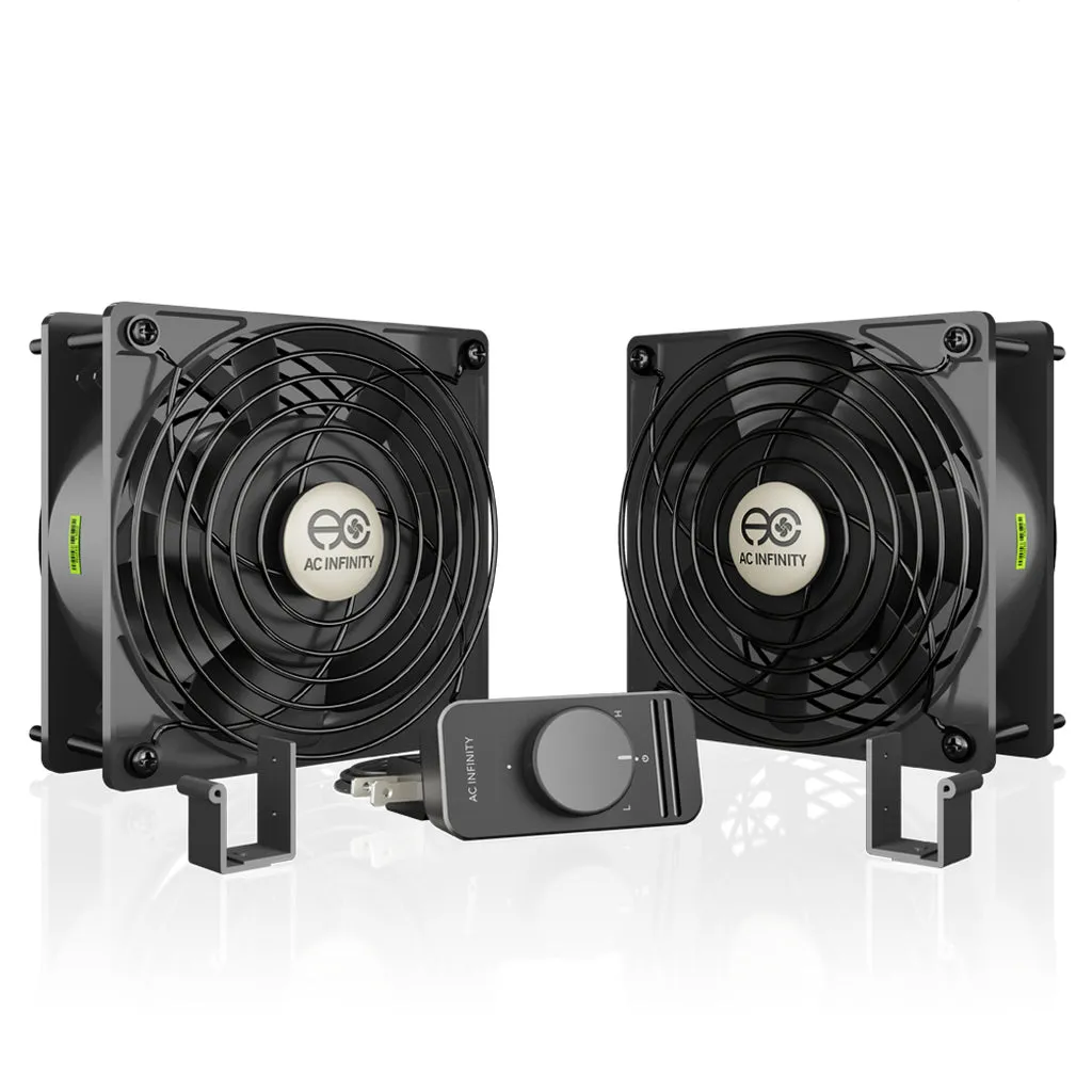 Axial S1238D, Muffin 120V AC Cooling Fan, Dual 120mm x 120mm x 38mm