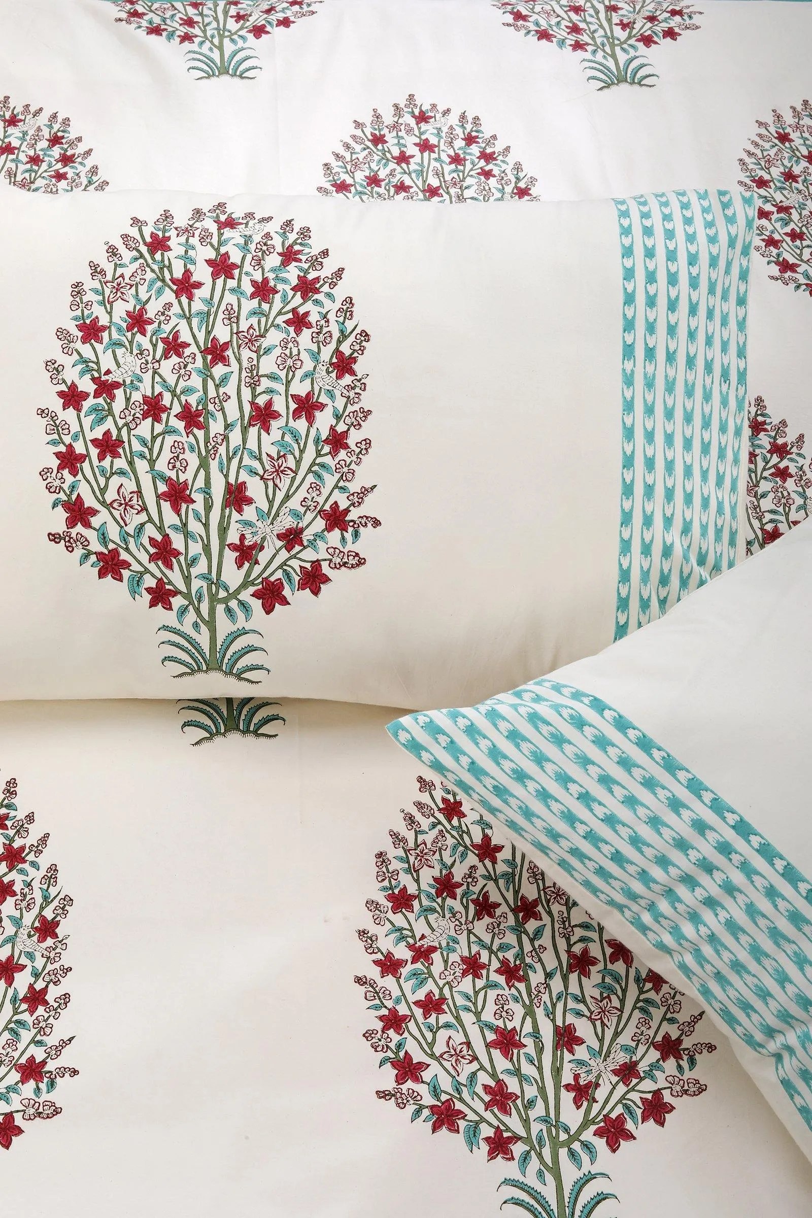 Bagh-E-Vruksh Cotton Percale Bedsheet