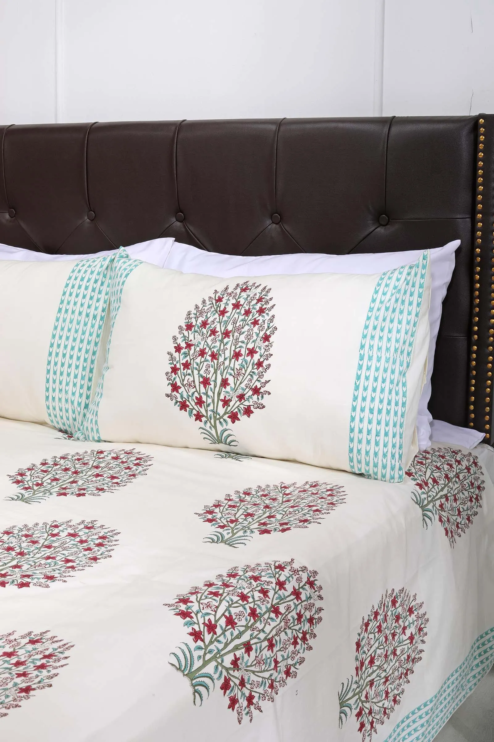 Bagh-E-Vruksh Cotton Percale Bedsheet