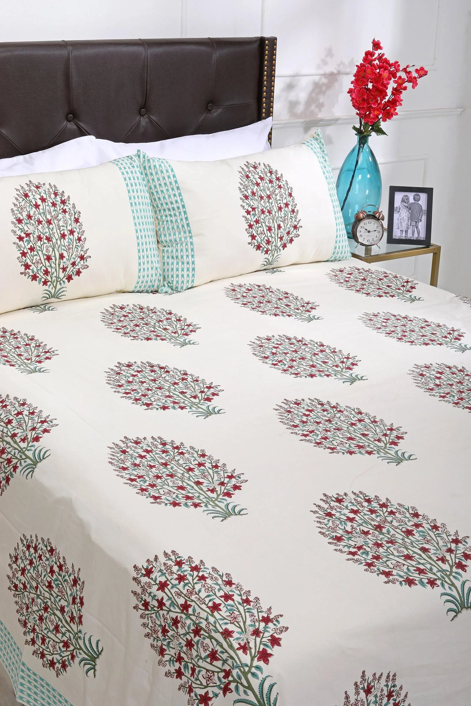 Bagh-E-Vruksh Cotton Percale Bedsheet