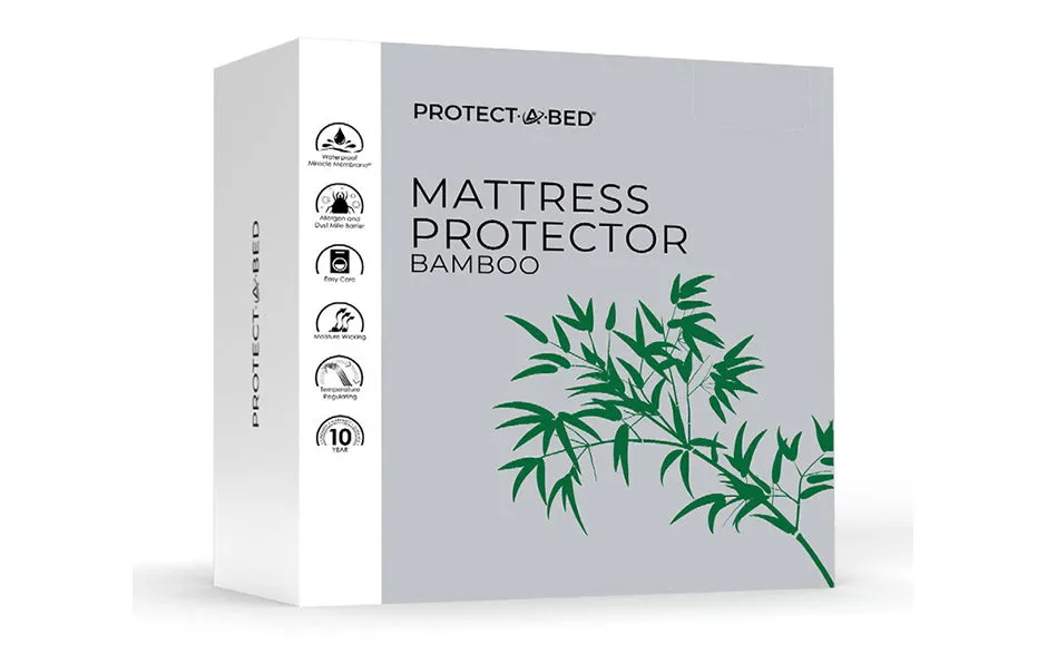 Bamboo Terry  Mattress Protector (Ex Contract Stock)