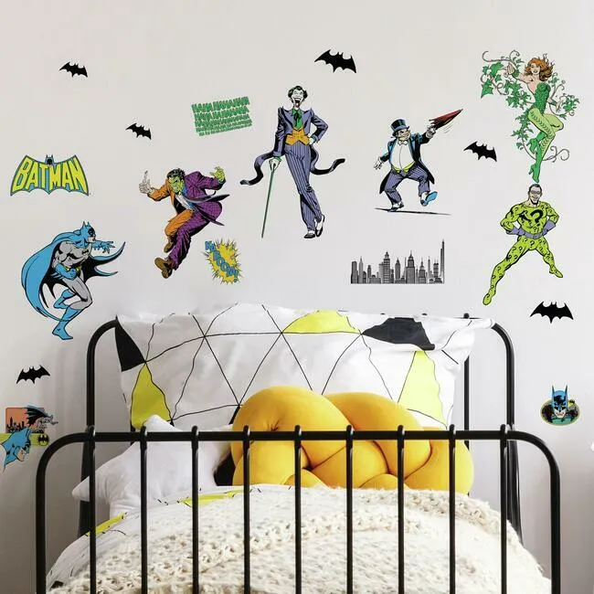 Batman Villains Peel And Stick Wall Decals