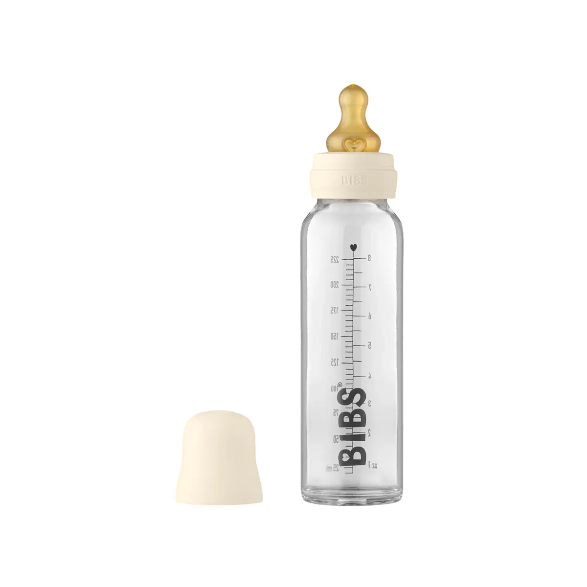 BIBS Baby Glass Bottle - 225ml