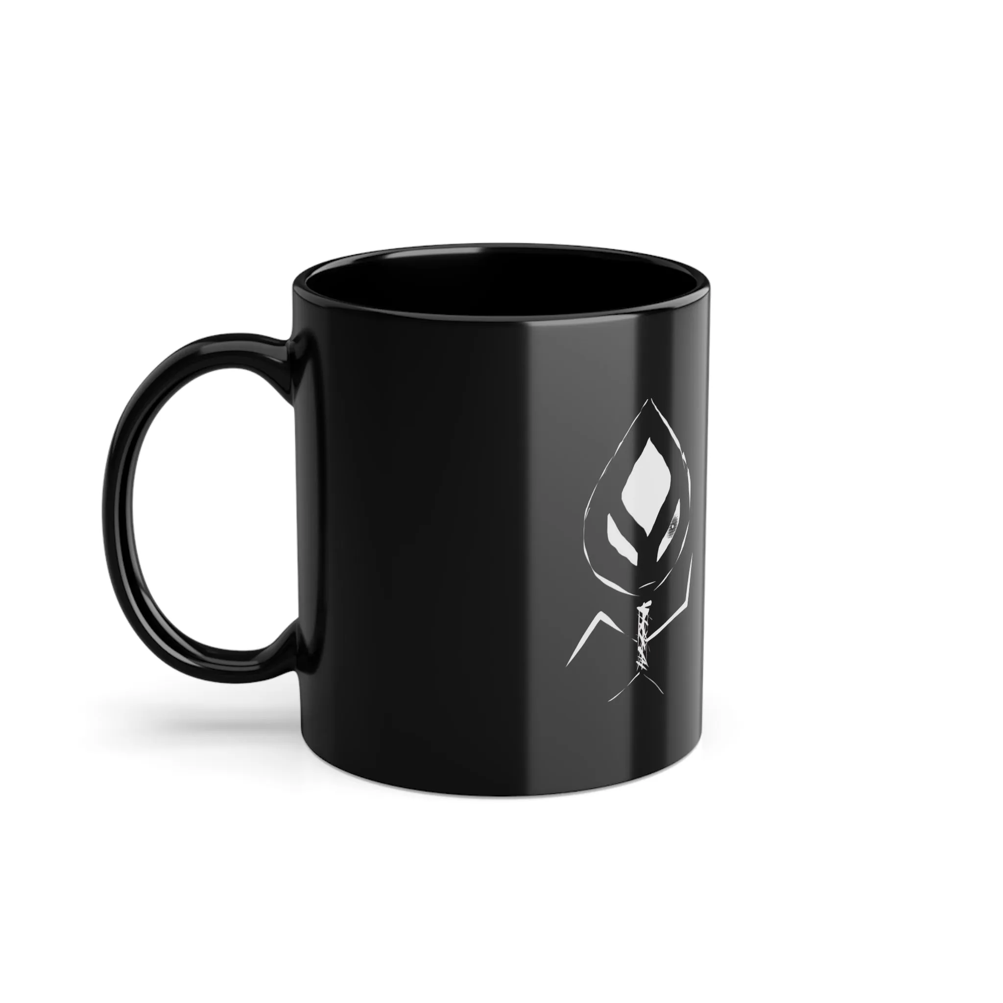 Black Coffee Cup, 11oz