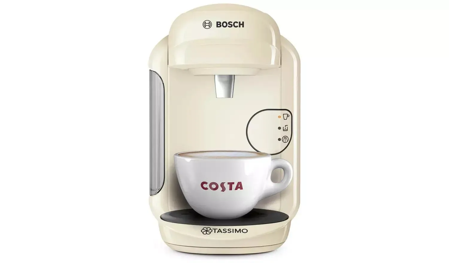 Bosch TAS1407GB Tassimo Vivy 2 Pod Coffee Machine 1300W - Cream