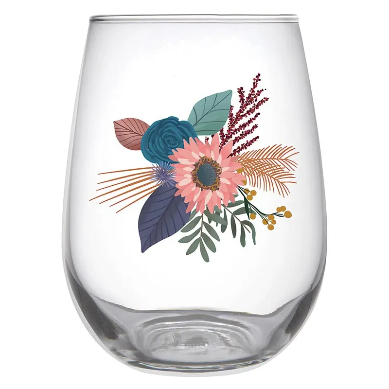 BOUQUET STEMLESS WINE GLASS