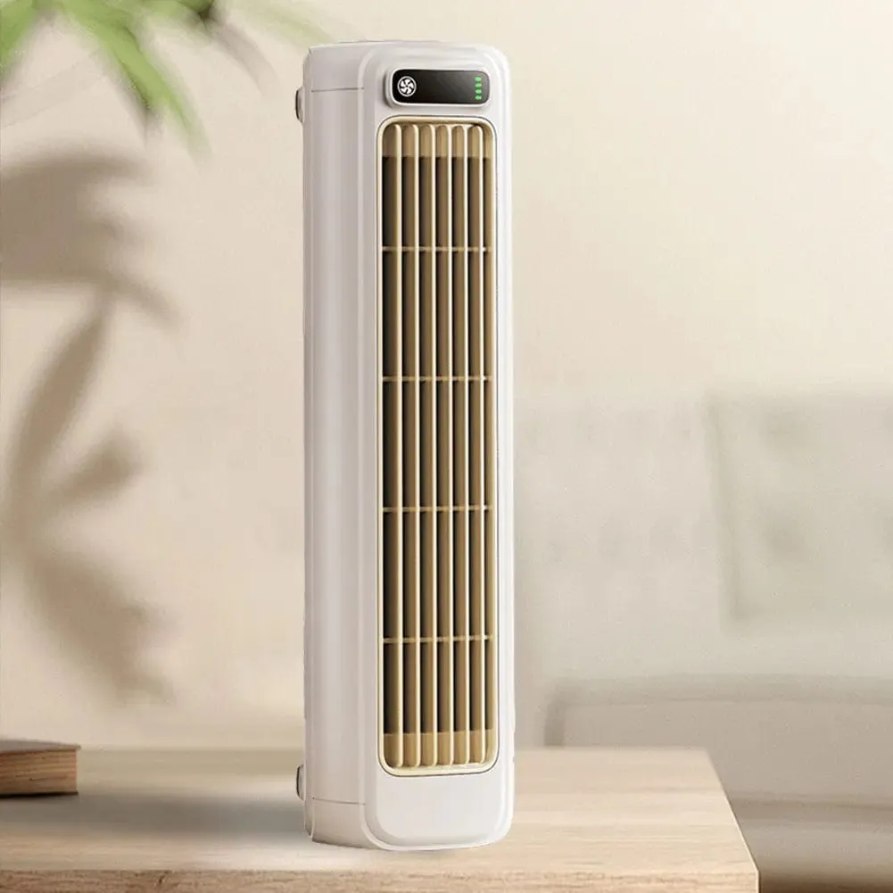 BreezeTower: Portable Quiet Bladeless Desktop Fan