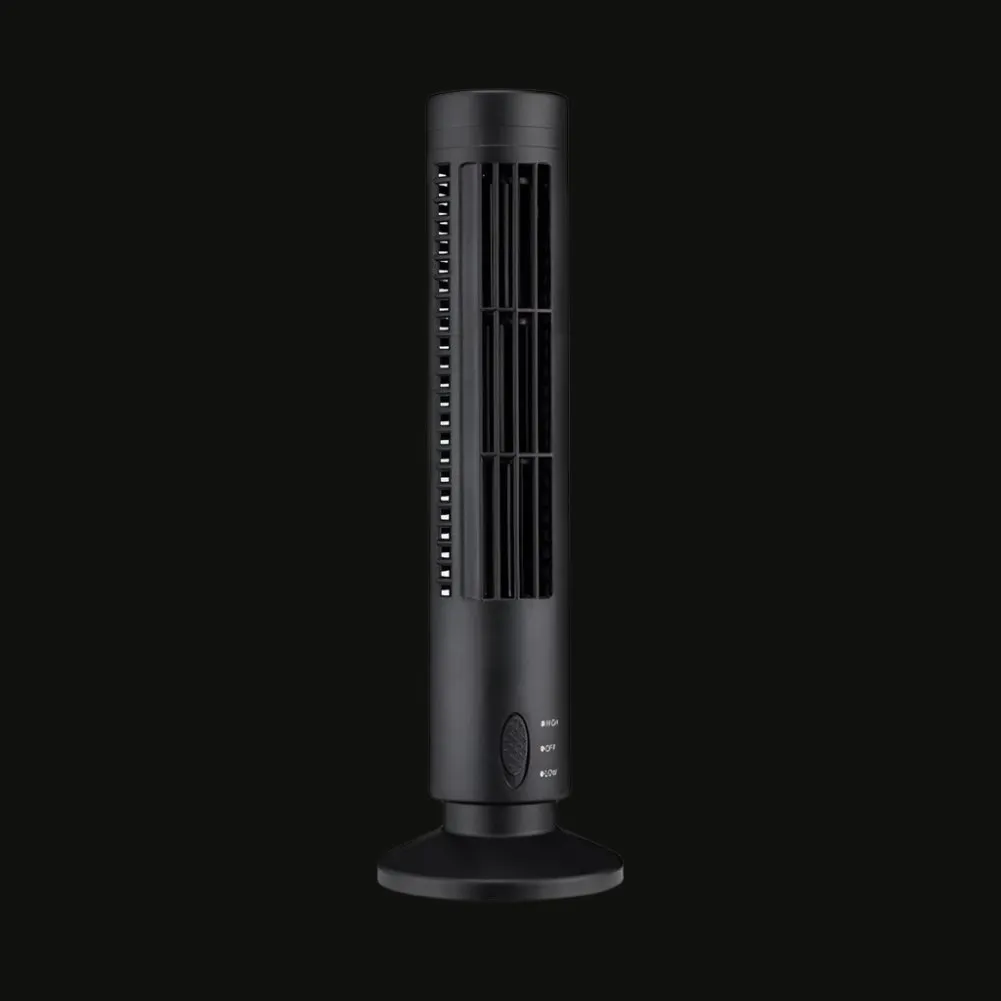 BreezeTower: Portable Quiet Bladeless Desktop Fan