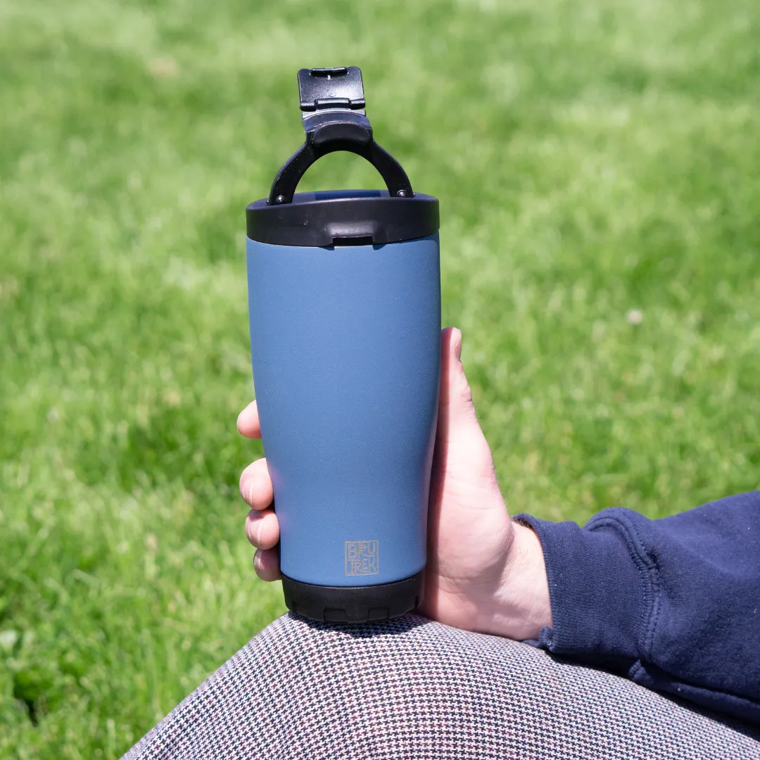 BruTrek Adventure Tumbler 16oz - Cascade Blue