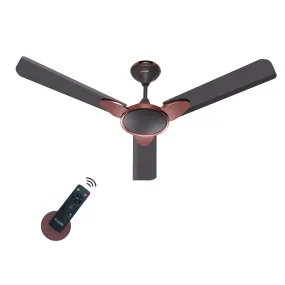 Candes Eco Zest Bldc Ceiling Fan 1200Mm /48 Inch|Bee 5 stars Rated, Upto 65% Energy Saving, High Air Delivery|High Speed Ceiling Fans For Home With Remote|2 1 Years Warranty|Coffee Brown