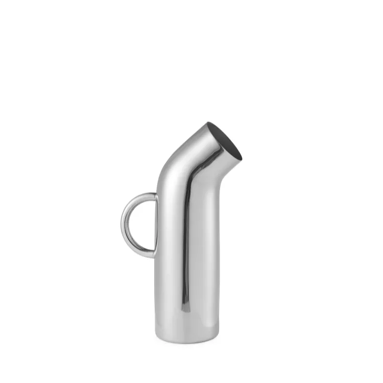 Carafe Design En Acier Poli Miroir Pipe - Normann Copenhagen