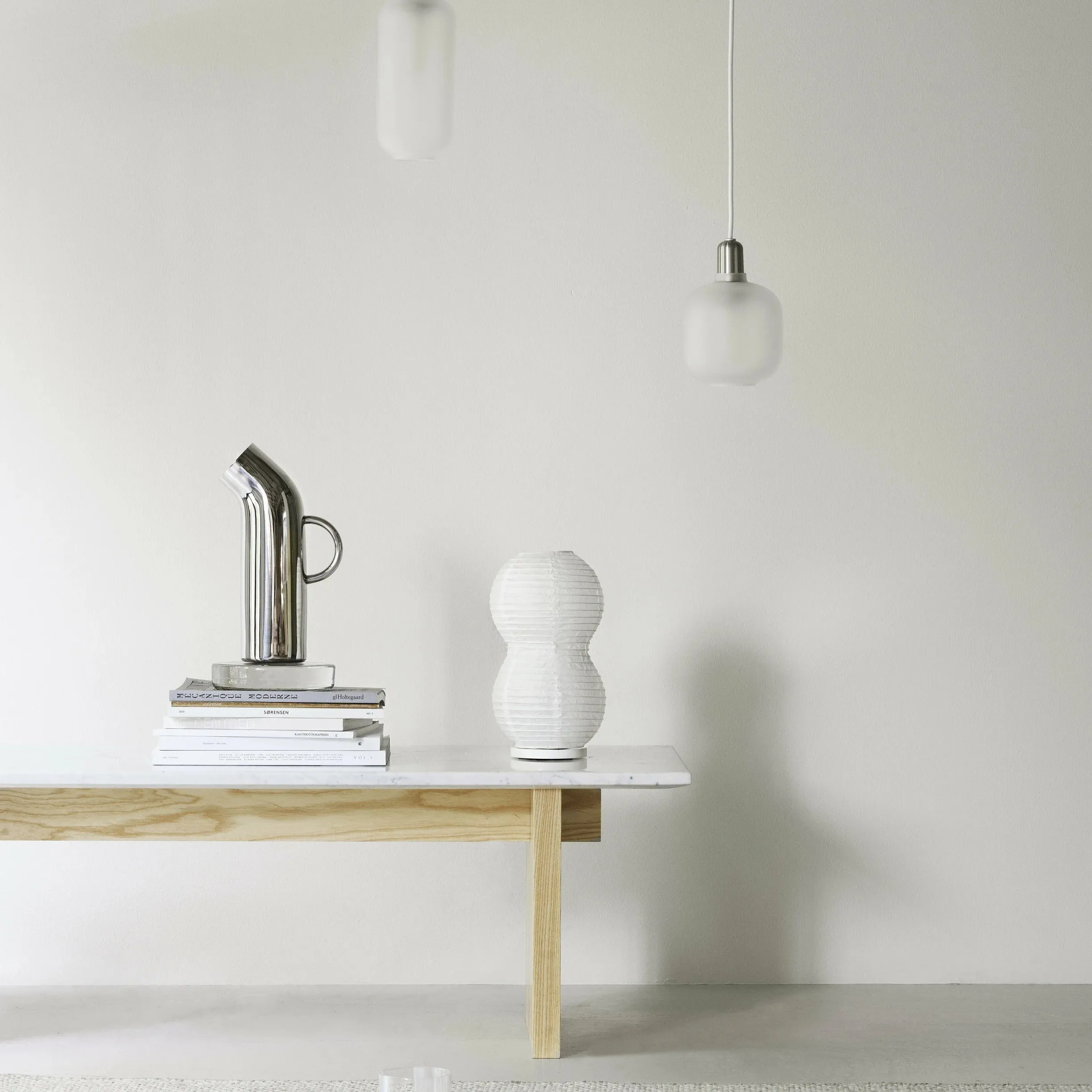 Carafe Design En Acier Poli Miroir Pipe - Normann Copenhagen