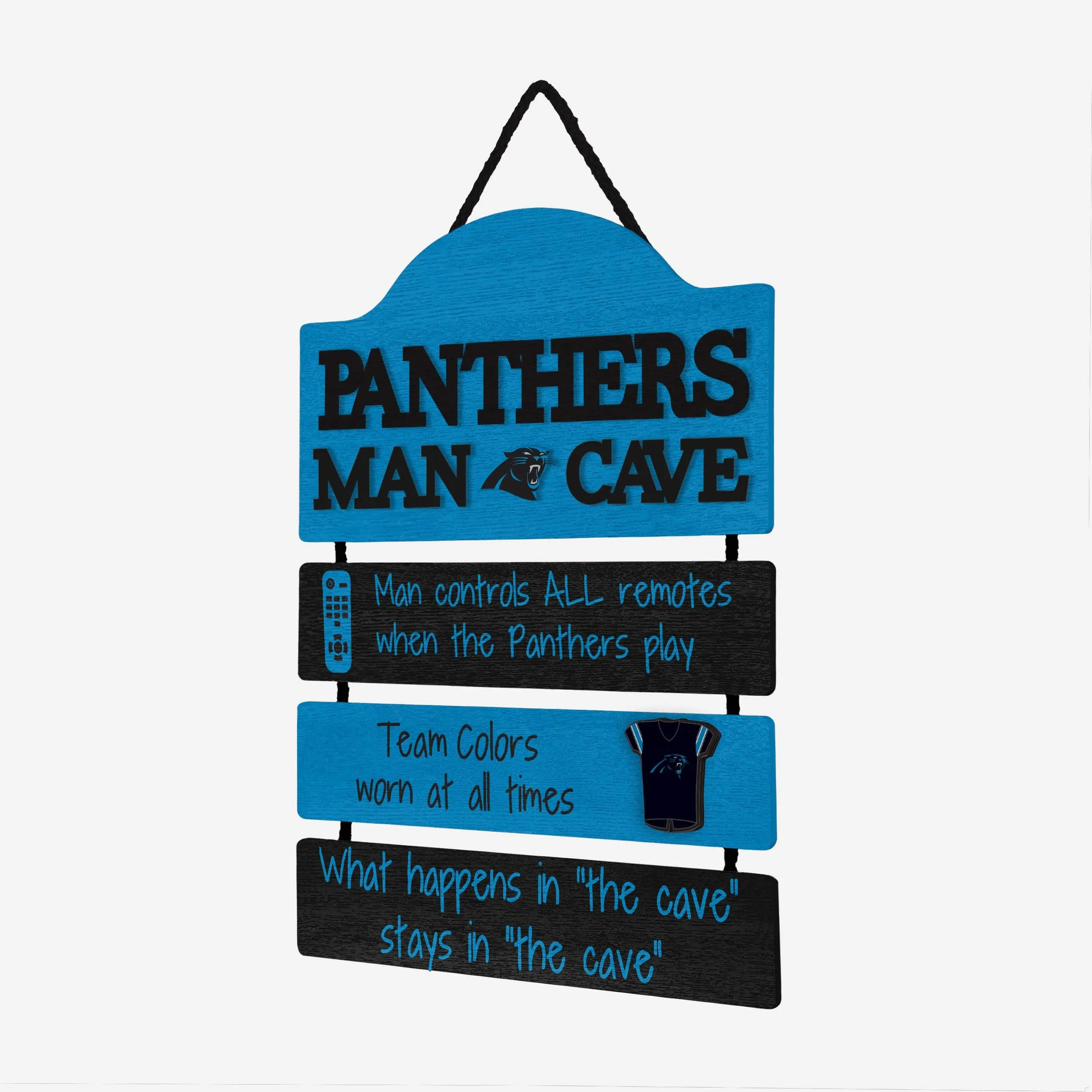 Carolina Panthers Mancave Sign