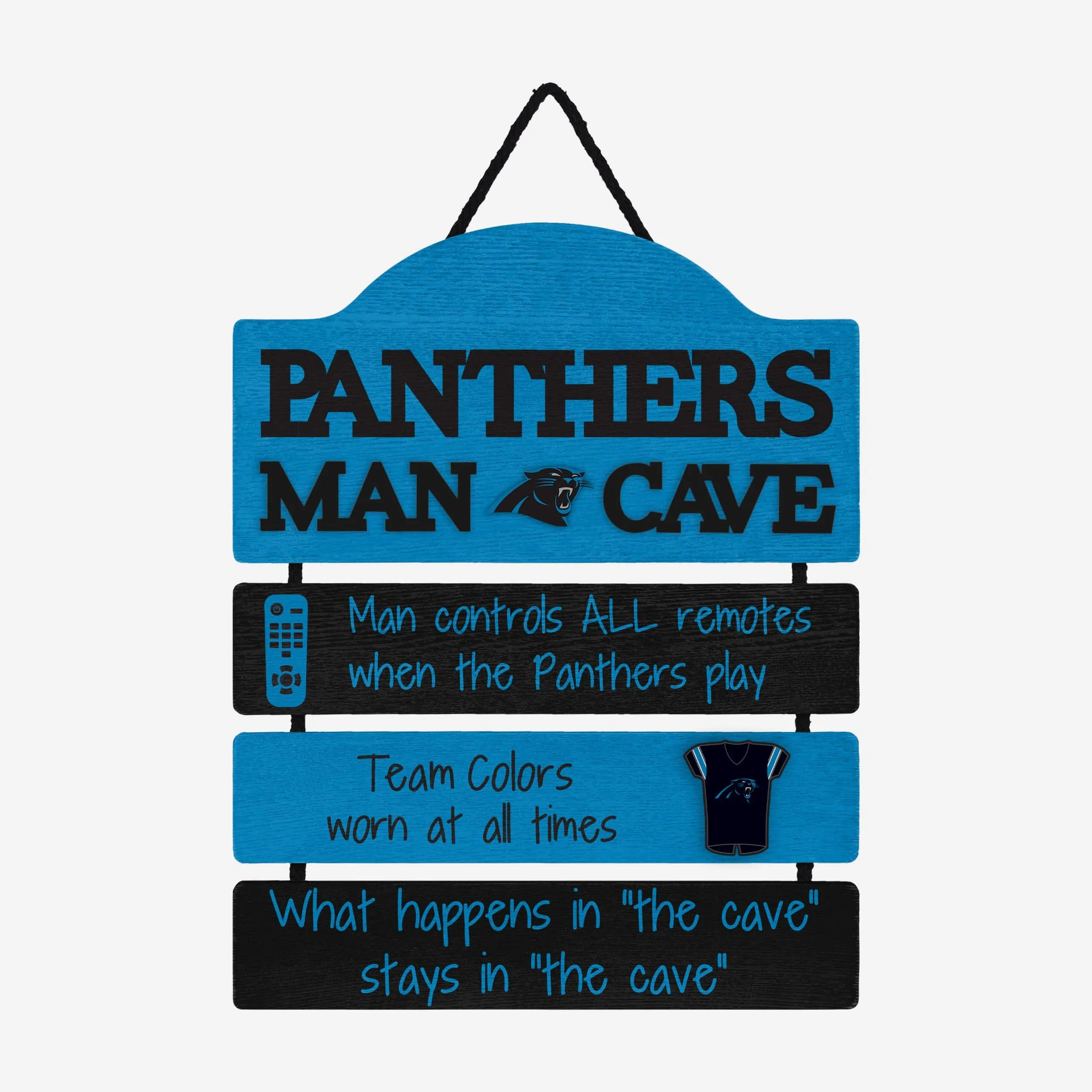 Carolina Panthers Mancave Sign