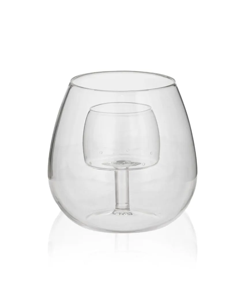 Charming Aerosip Wine Aerator Glasses | Set of 2 | 4 x 4 inches