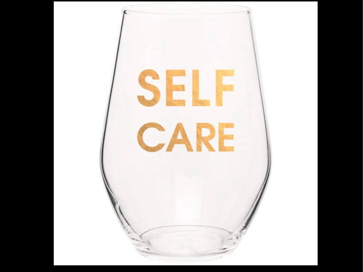 CHEZ GANGE Self Care Wine Glass