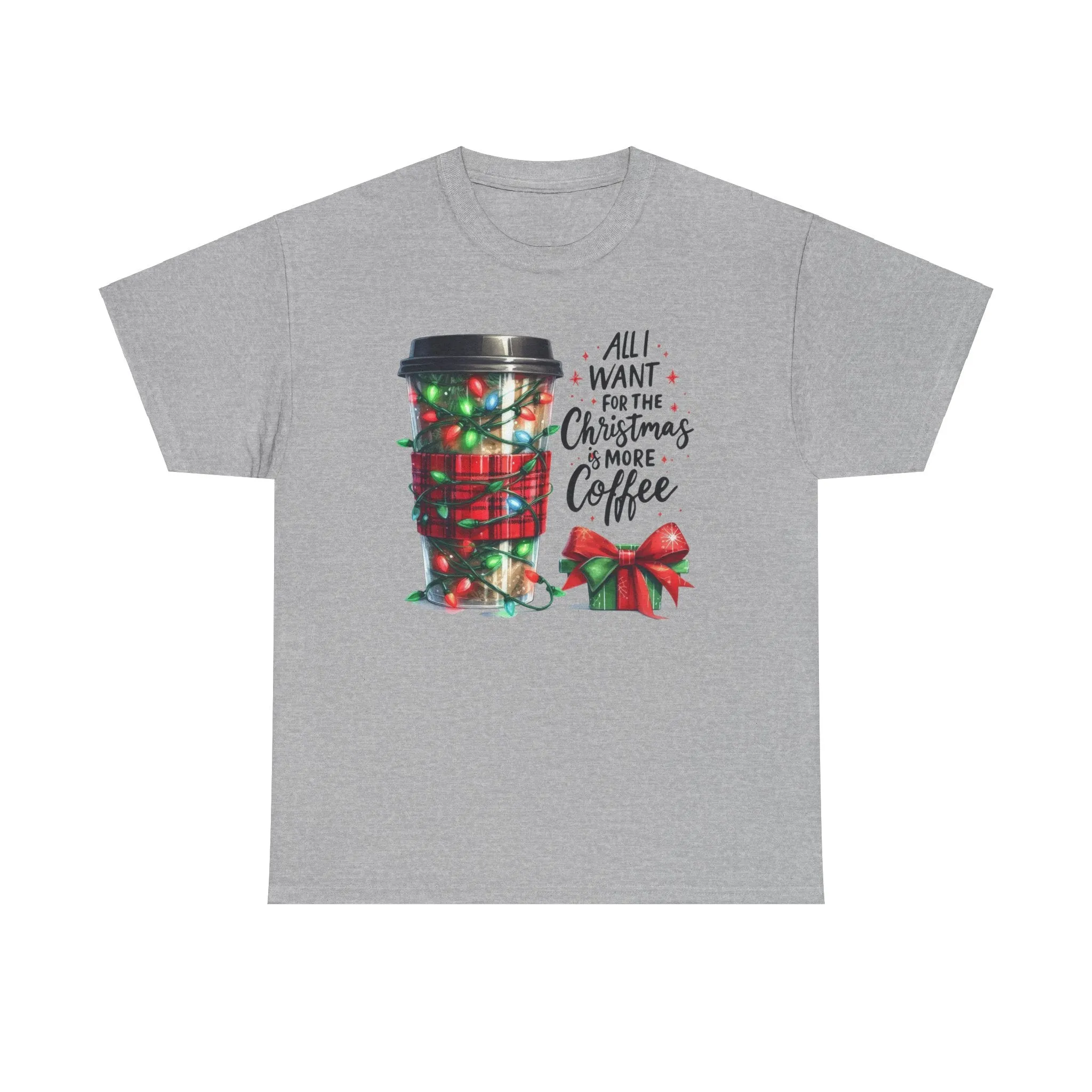 Christmas Coffee Heavy Cotton Tee