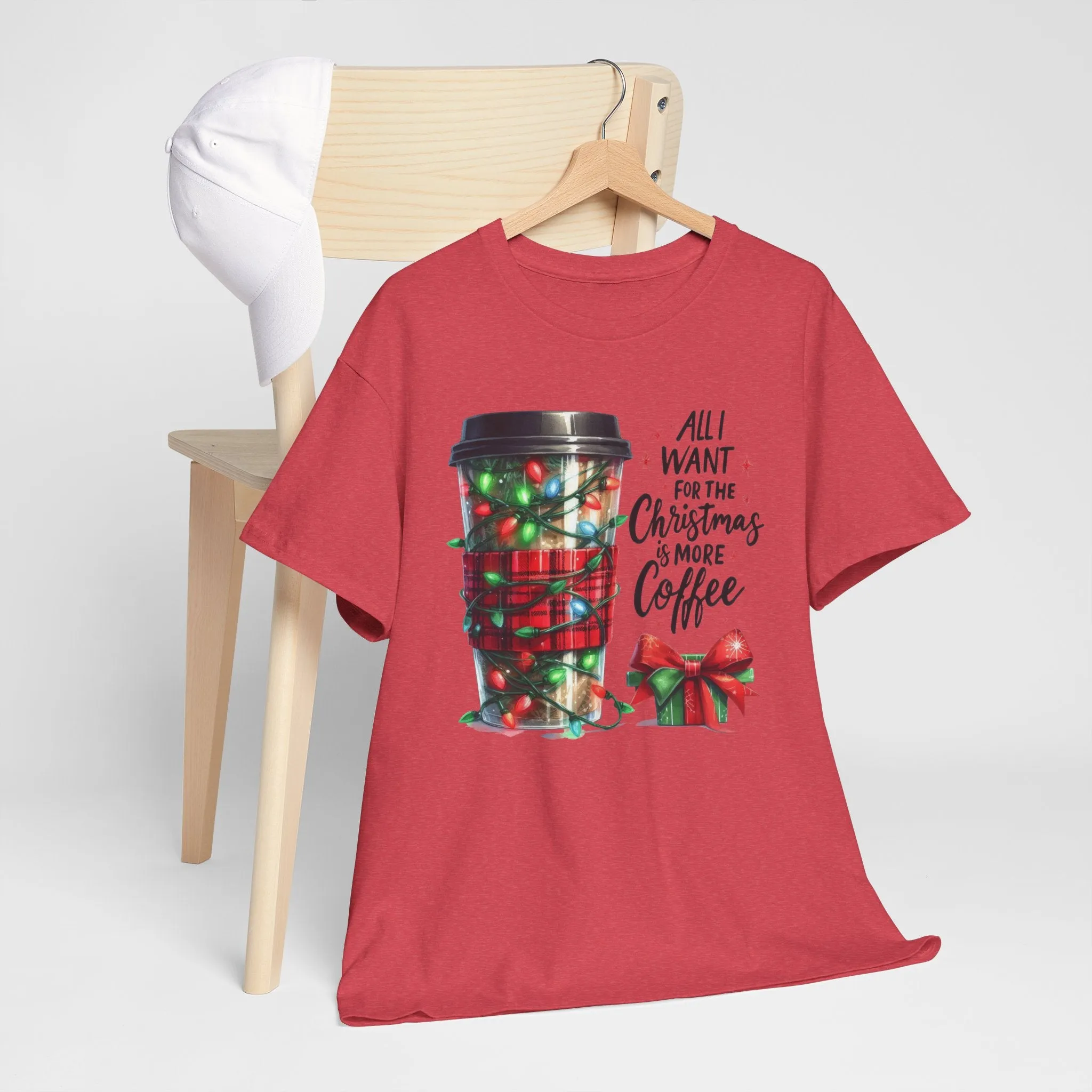 Christmas Coffee Heavy Cotton Tee