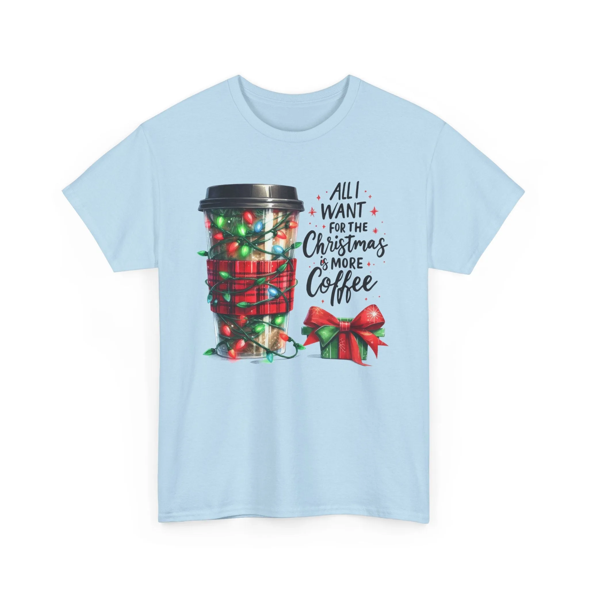 Christmas Coffee Heavy Cotton Tee