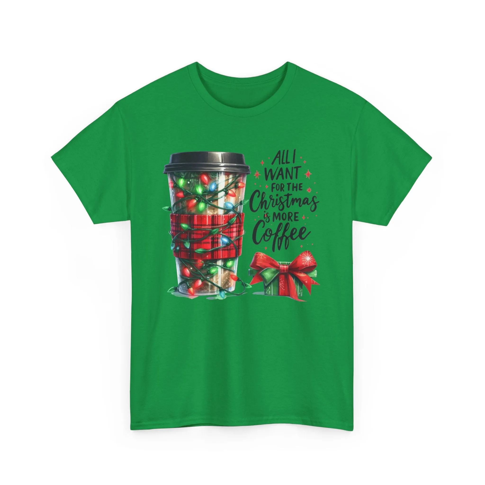 Christmas Coffee Heavy Cotton Tee