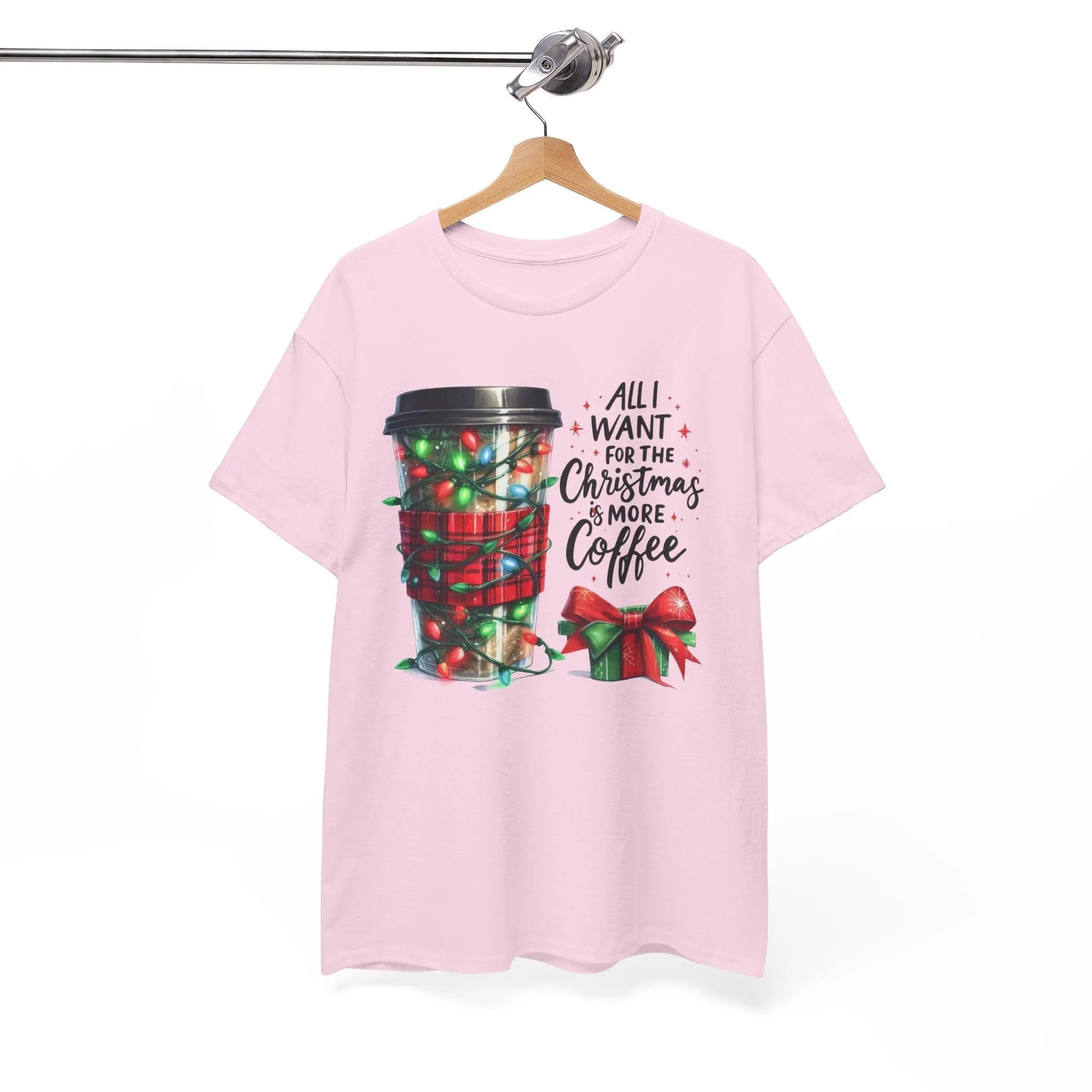 Christmas Coffee Heavy Cotton Tee