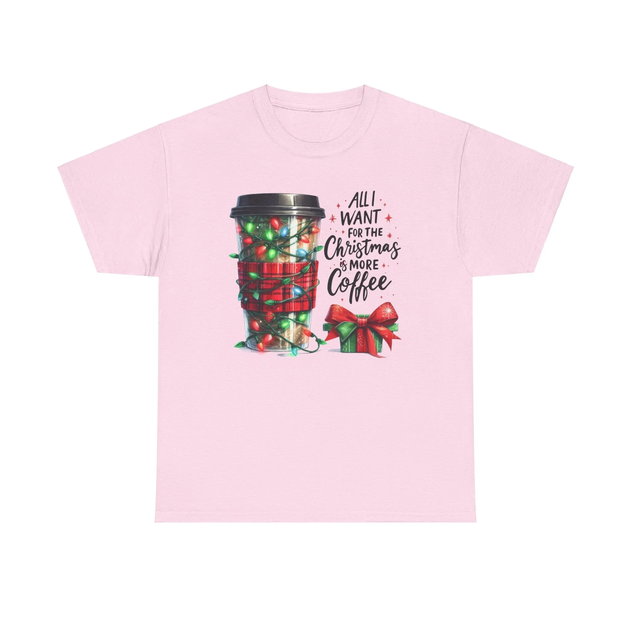 Christmas Coffee Heavy Cotton Tee