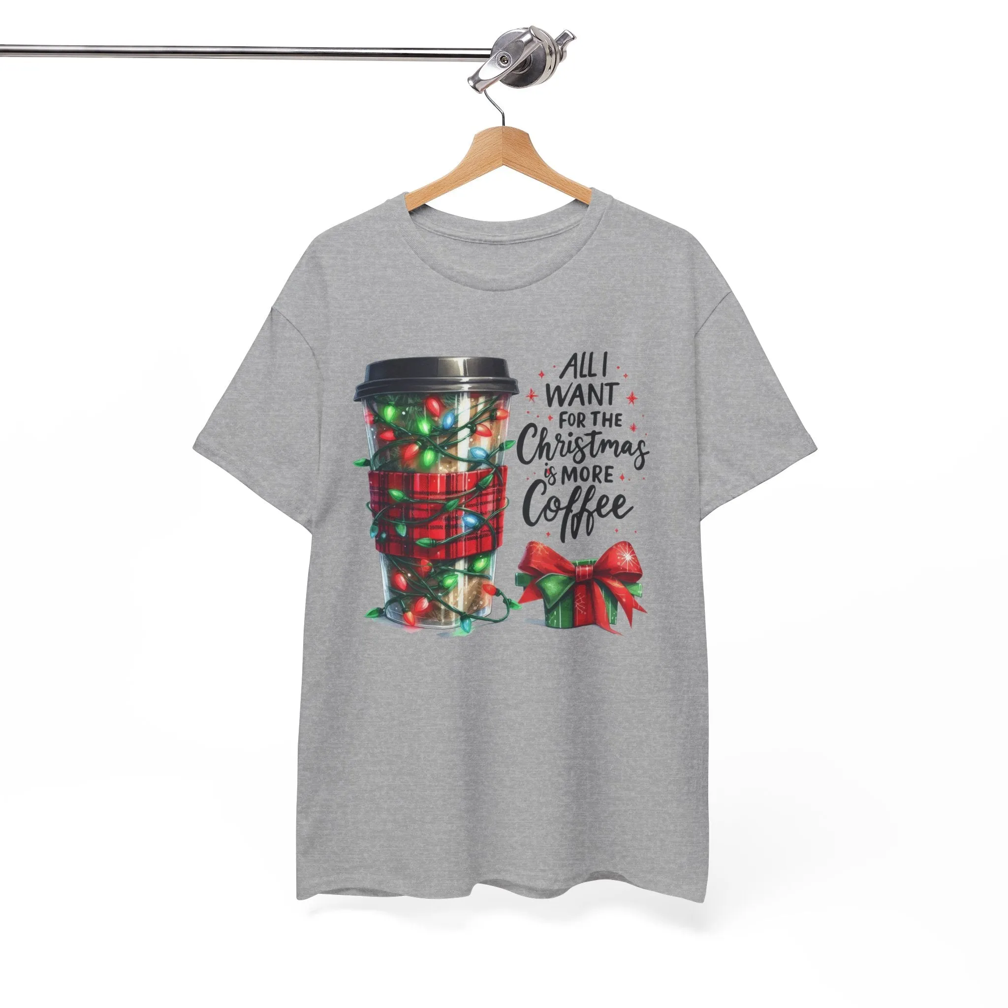 Christmas Coffee Heavy Cotton Tee