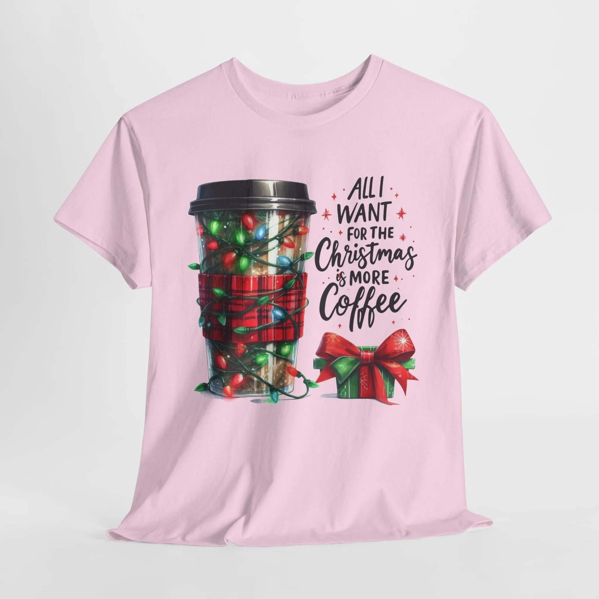 Christmas Coffee Heavy Cotton Tee