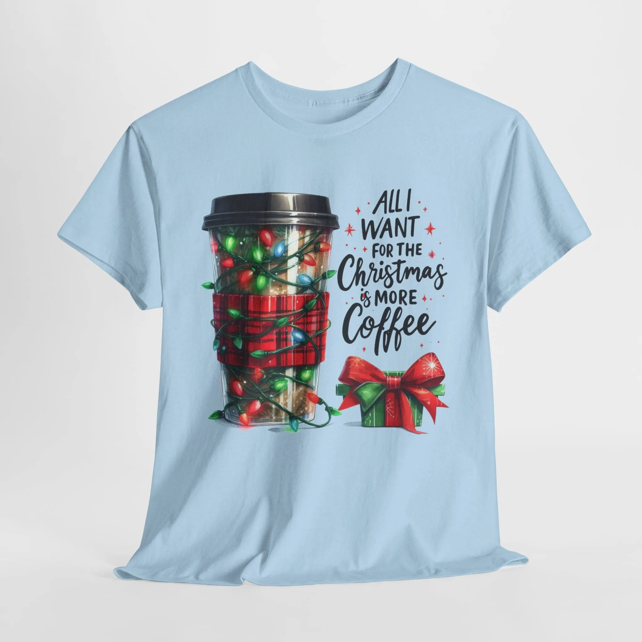 Christmas Coffee Heavy Cotton Tee